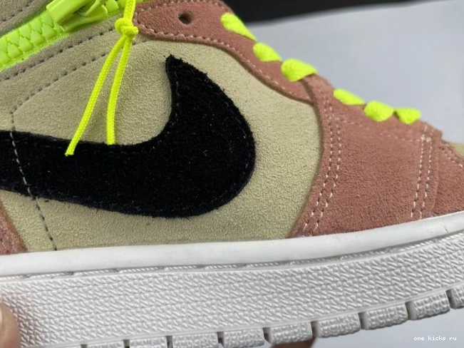 Chep Onekick 1 Air Peach Jordan Switch High CW6576-800 0821